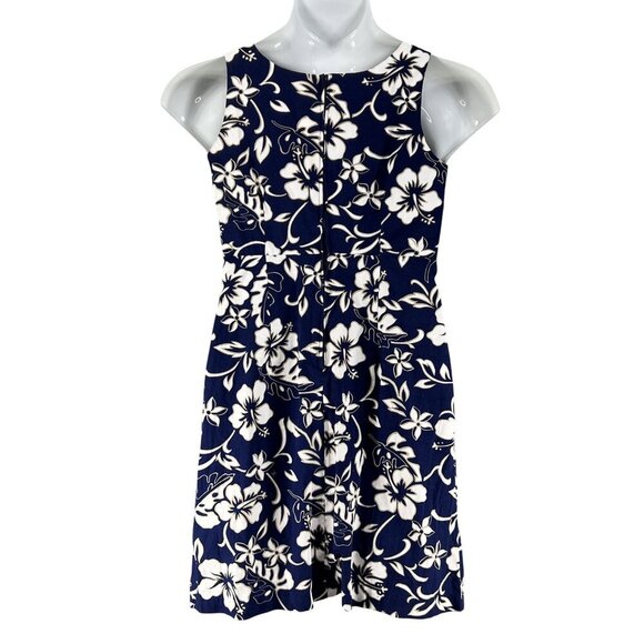 Hilo Hattie The Hawaiian Original 10 Dress Sleeveless Hibiscus Flowers Vacation - Picture 5 of 12